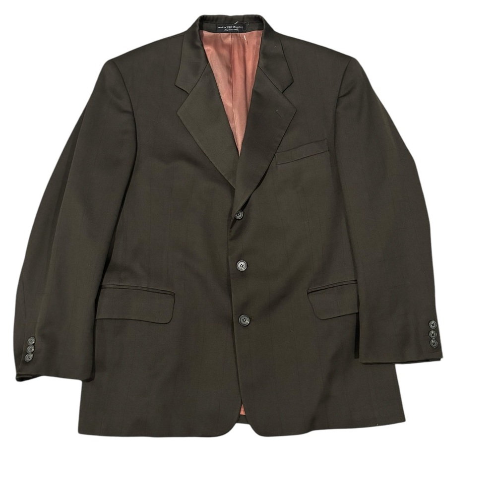 Gianfranco Ruffini Italy Men’s Dk Greenish Brown Suit Jacket Blazer-42S